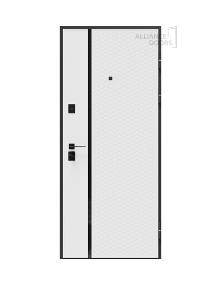 Milano Black ( soft touch negru / alb mat)