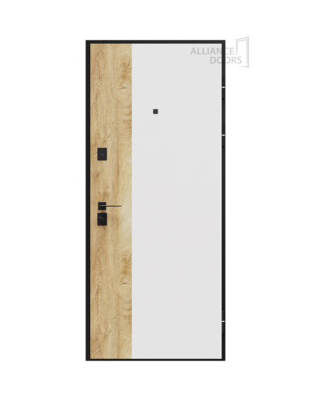 Natura Premium ( soft touch negru / alb mat)