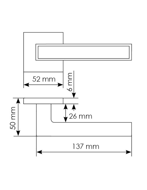 SULLA (crom super satinat-alb)