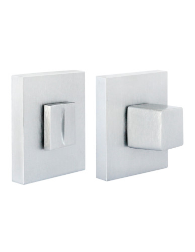 Rozeta WC Morelli nuanta super crom satinat