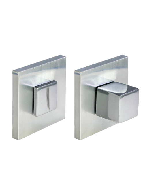 Rozeta WC Morelli nuanta crom satinat