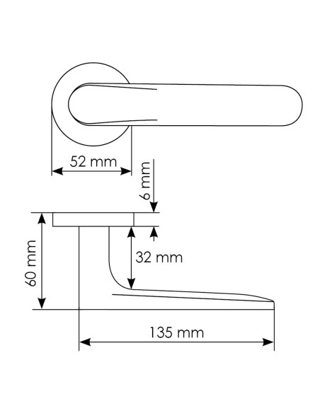 GARAK (crom satinat)