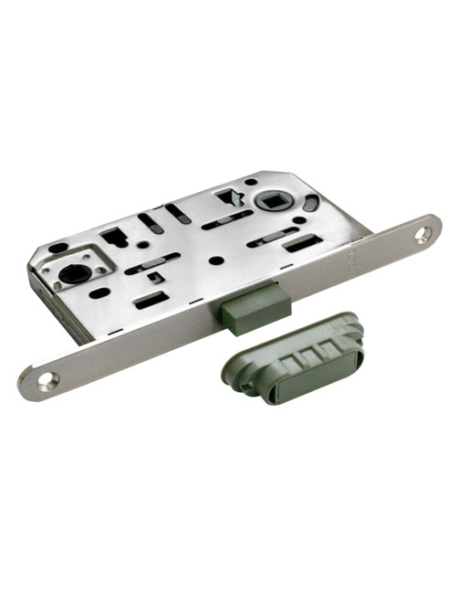 Broasca magnetica tip WC nichel satinat - marca Morelli