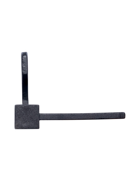 Balama QUADRO 1, Morelli, negru mat, 100*75*3