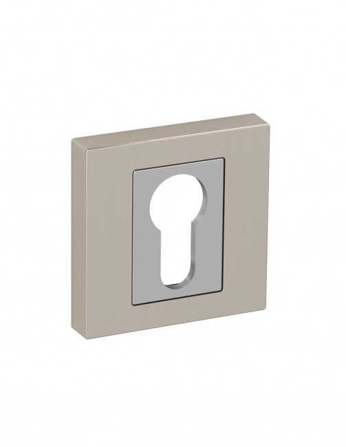 Rozeta cilindru Otel Crom Lucios